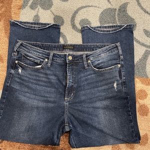 Silver Jean co women’s cropped jeans size 16 length 26